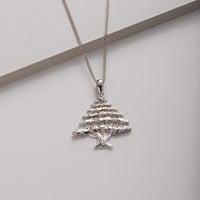 Lebanon Cedar Tree Necklace